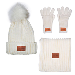 LEEMAN RIB KNIT WINTER SET - WOMEN'S